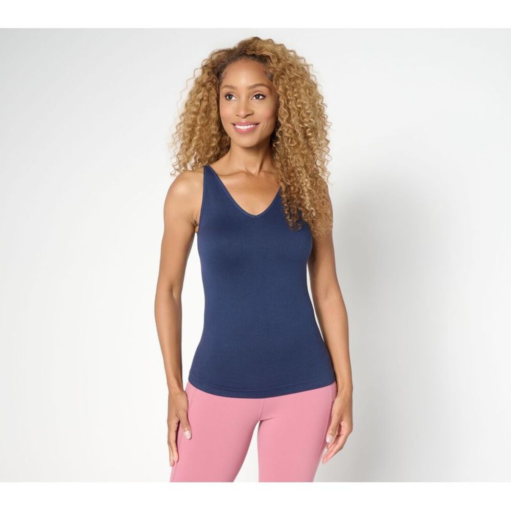 Anybody Women's Shaper Sz XL Intimates_Lycra Seamless Smoothing Blue